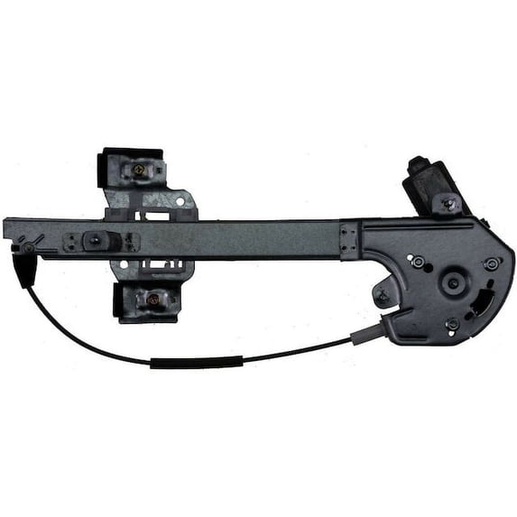 Rear Left Power Window Regulator and Motor Assembly - Compatible with 2015 - 2020 Chevy Tahoe Sport Utility 4-Door 2016 2017 2018 2019