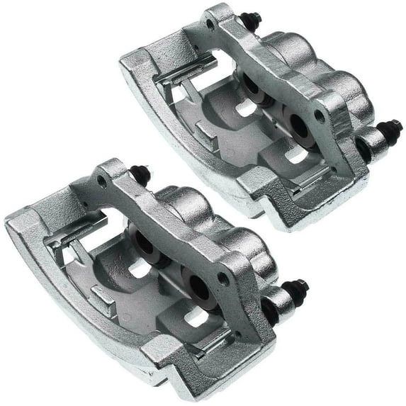 Rear Left & Right Brake Caliper w/Bracket For Dodge Ram 1500 Ram 2500 Ram 3500 Fits select: 2003-2005 DODGE RAM 2500 ST/SLT, 2008 DODGE RAM 1500 ST/SLT
