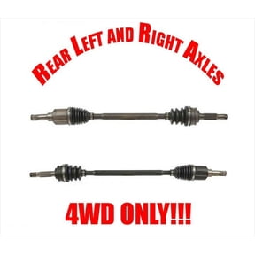 Rear Left & Right CV Axles Shaft Fits Jeep Compass 07-17 All Wheel Drive