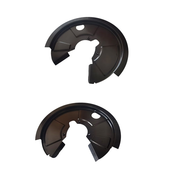 Rear Left & Right Side Brake Disc Splash Shield Compatible with 2007-2016 Land Rover Discovery 1 Defender Range Rover Classic Replace for LR017961 LR017960