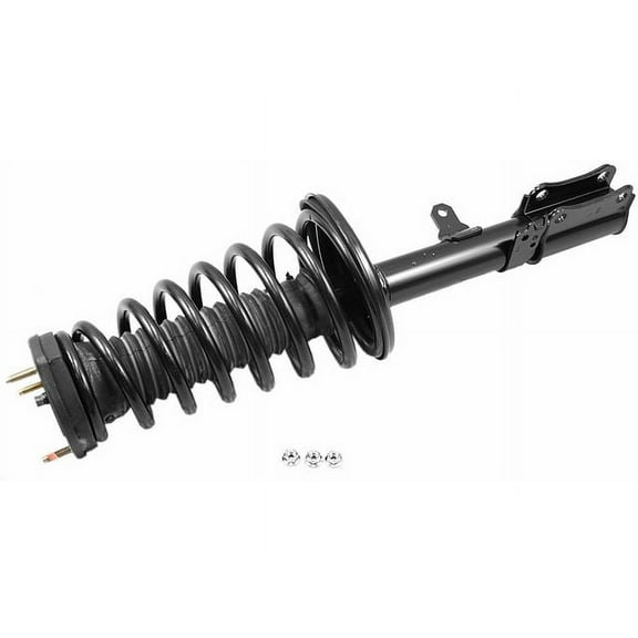 Rear Left Strut and Coil Spring Assembly - Compatible with 1997 - 2001 Toyota Camry 2.2L 4-Cylinder 1998 1999 2000