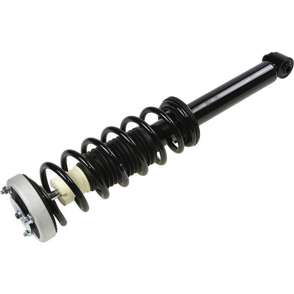 Rear Left Strut and Coil Spring Assembly - Compatible with 2004 - 2007 BMW 530i 2005 2006