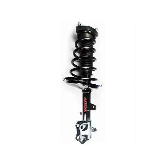 Rear Left Strut and Coil Spring Assembly - Compatible with 2008 - 2009 RX350 AWD