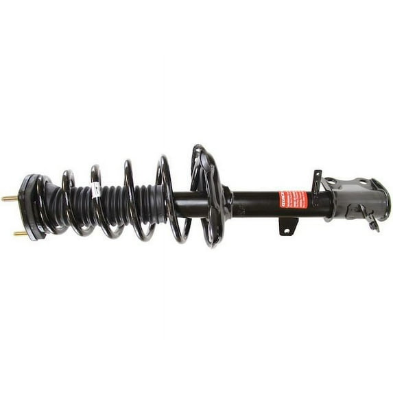 Rear Left Strut and Coil Spring Assembly - Compatible with 2010 - 2011 Toyota Highlander Base AWD 3.5L V6