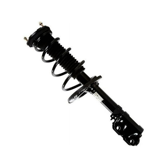 Rear Left Strut and Coil Spring Assembly - Compatible with 2012 - 2014 Toyota Camry SE 2013