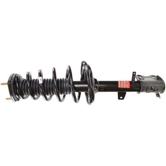 Rear Left Strut and Coil Spring Assembly - Compatible with 2013 - 2015 Toyota Venza AWD 2014