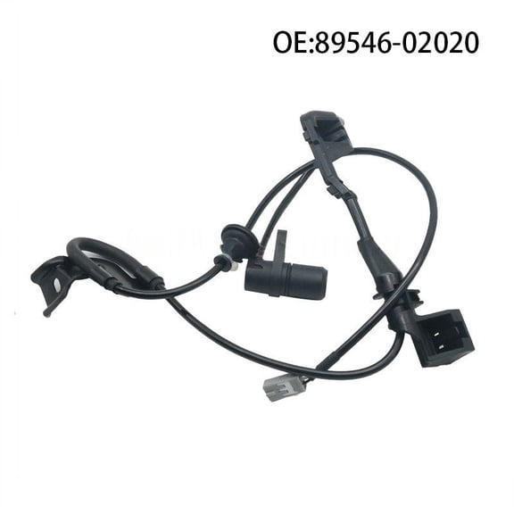 For Toyota ABS Anti-lock Braking Systems---Rear Left Wheel Speed Sensor, Part # 89546-02020.