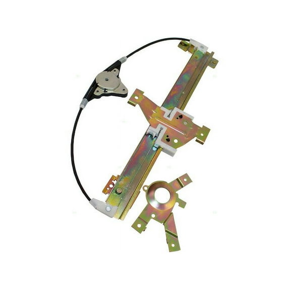 Rear Left Window Regulator - Compatible with 1991 - 1994 Ford Explorer Sport Utility 4-Door 4.0L V6 Naturally Aspirated OHV GAS 1992 1993
