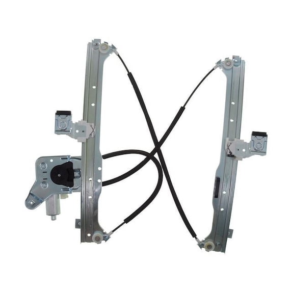 Rear Left Window Regulator - Compatible with 2001 - 2006 Chevy Silverado 3500 2002 2003 2004 2005