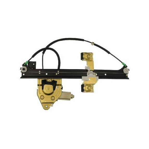 Rear Left Window Regulator - Compatible with 2004 - 2008 Isuzu Ascender 2005 2006 2007