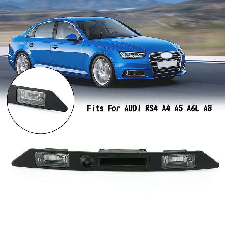 For Audi A3 A4 A5 A6 A8 handle strip tailgate license plate button  8E0827574C3FZ
