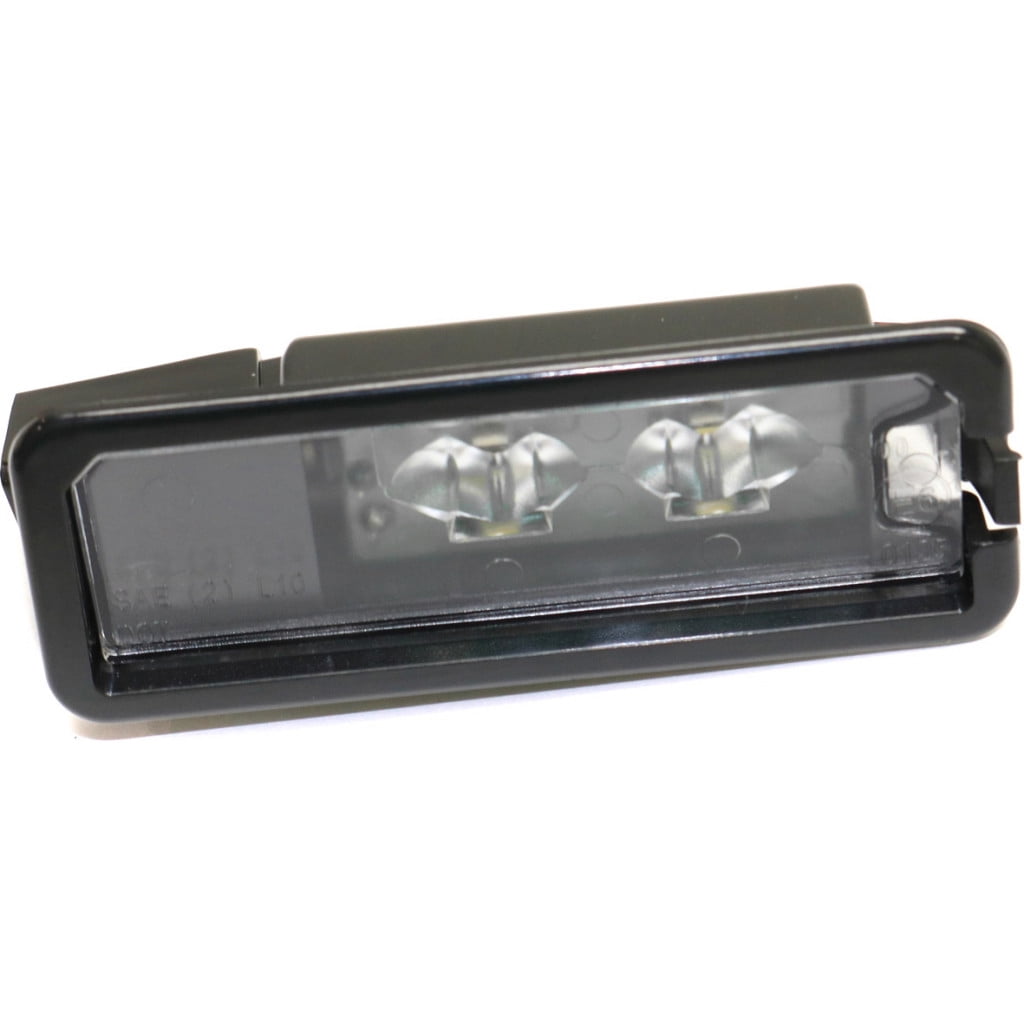 Rear License Plate Light For Volkswagen Golf Sportwagen 2018 2019 Driver OR Passenger Side | Single Piece | w/ LED Light s | Replacement For VW2870109 | 1K8943021C