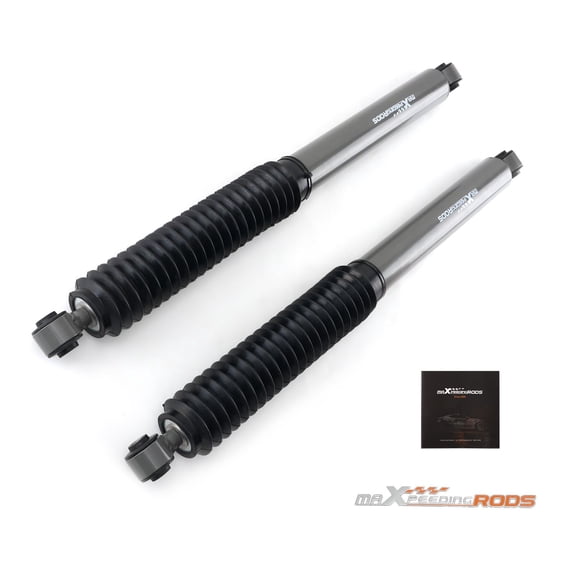 Rear Lift Shock Absorber Pair for Ram 1500 4WD 2009-2024, 3.5-5.5" Suspension Lift, Nitrogen Charged Steel Twin-Tube Shocks, SKU 75229951, Fits Ram 1500 Classic 2019-2024