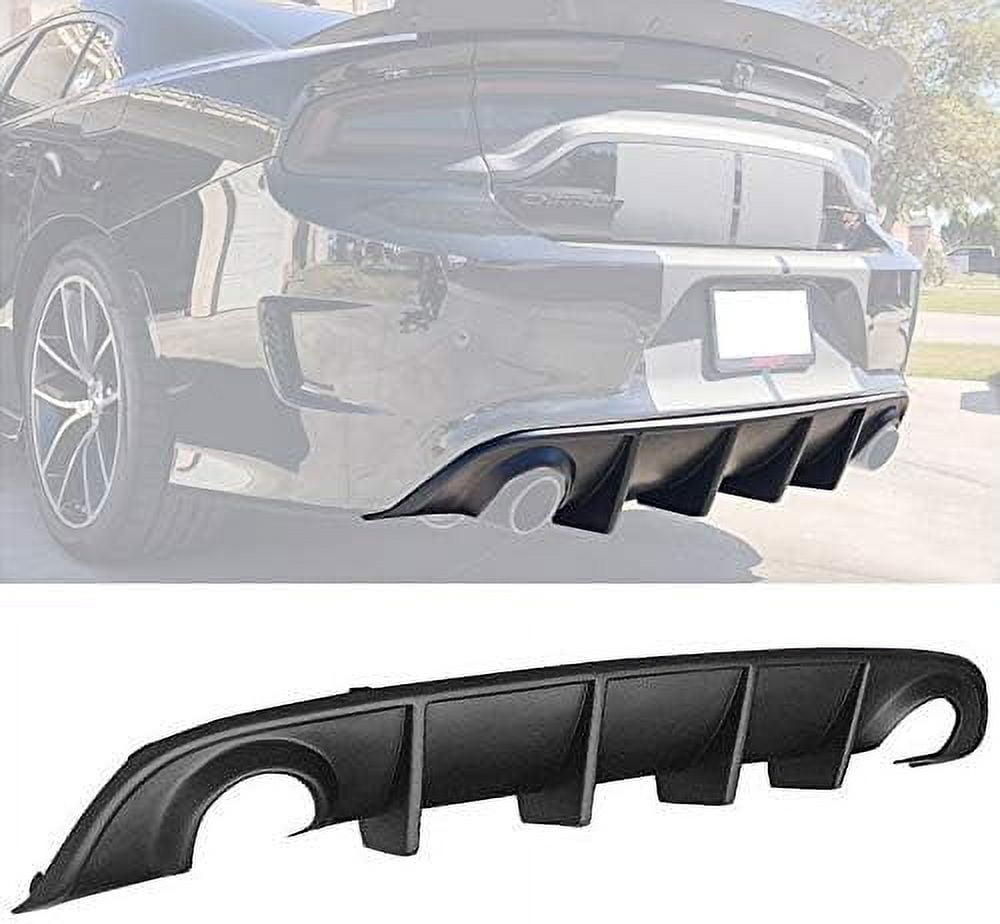 Rear Lip Bumper Diffuser Fit for 2015-2021 Dodge Charger SRT Rear Body ...