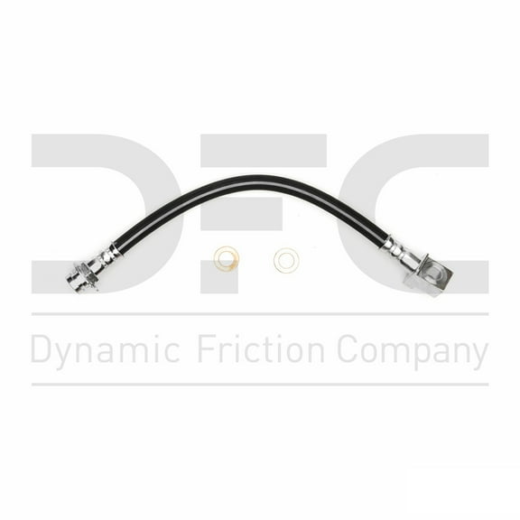 Rear Lower Dynamic Friction Company Brake Line Hose 350-47139 For 1984-1988 Chevrolet Camaro, 1984-1989 Pontiac Firebird