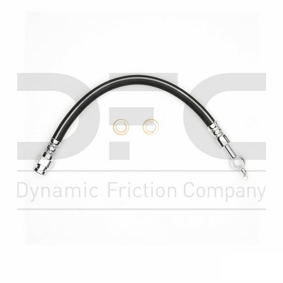 Rear Lower Dynamic Friction Company Brake Line Hose 350-80087 For 1993-1995 Mazda MPV