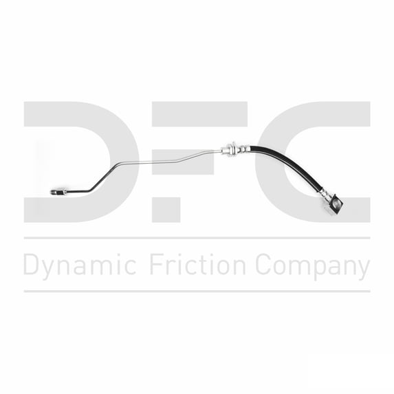 Rear Lower Left Dynamic Friction Company Brake Line Hose 350-40260