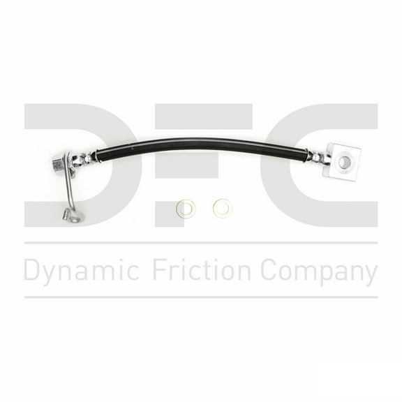Rear Lower Right Dynamic Friction Company Brake Line Hose 350-40328 For 2013-2018 Ram 4500, 2013-2018 Ram 5500