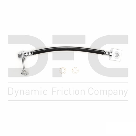 Rear Lower Right Dynamic Friction Company Brake Line Hose 350-40328 For 2013-2018 Ram 4500, 2013-2018 Ram 5500