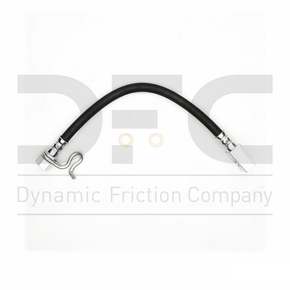 Rear Lower Right Dynamic Friction Company Brake Line Hose 350-54558 For 2004-2008 Ford F-150, 2006-2008 Lincoln Mark LT