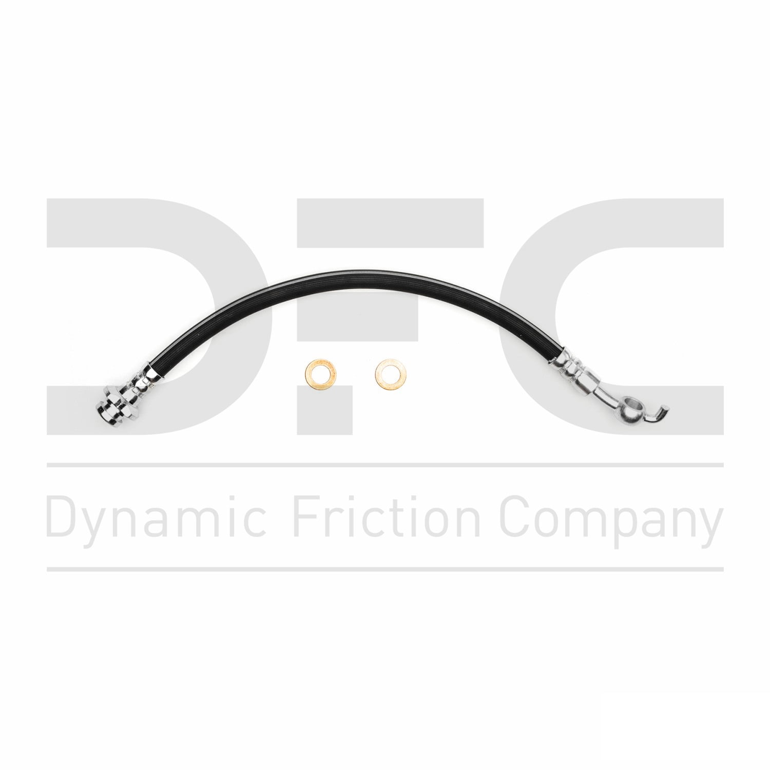 Rear Lower Right Dynamic Friction Company Brake Line Hose 350-67185 For 2011-2017 Nissan Juke