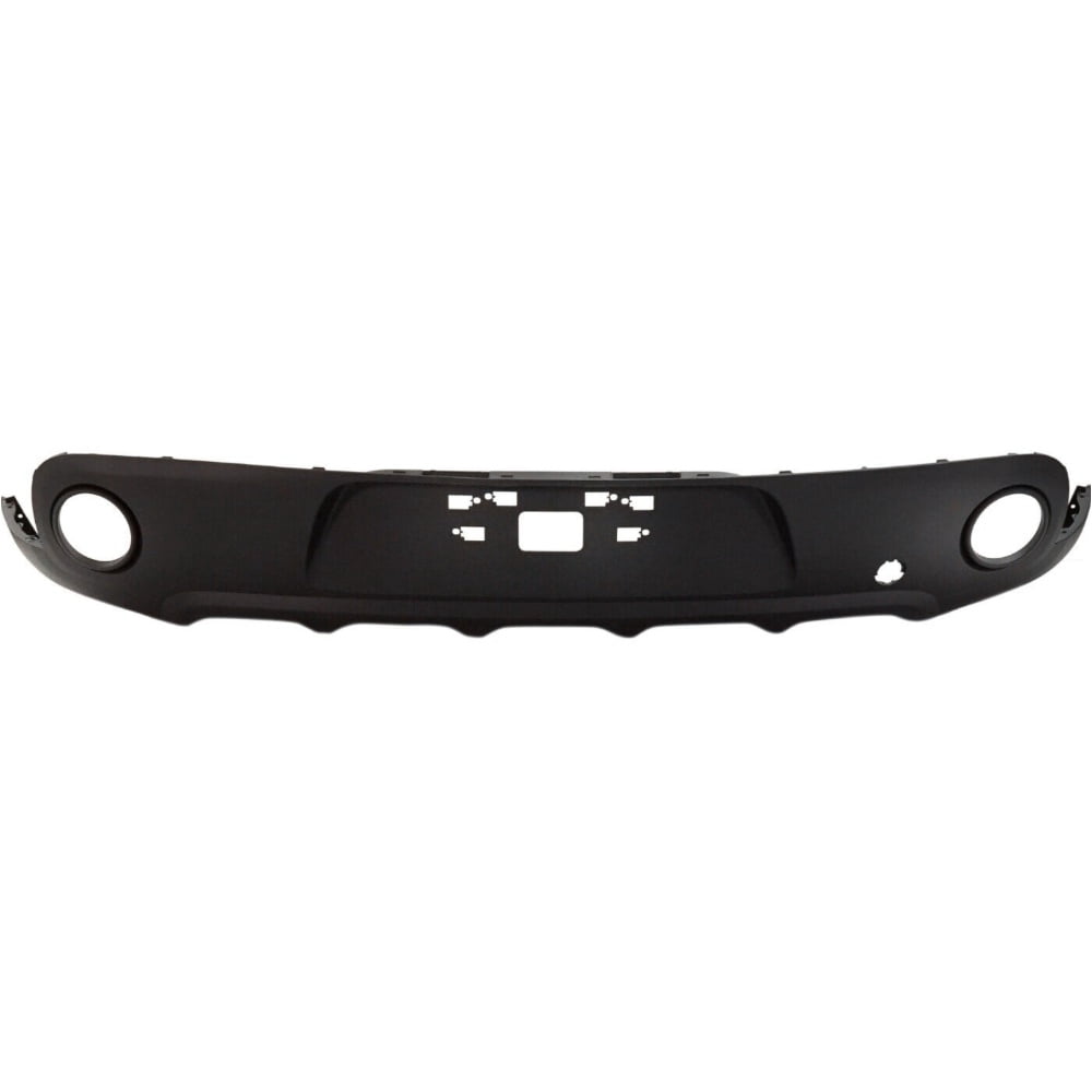 Rear Lower Textured Bumper Cover Fascia with Interchange Part Numbers ...
