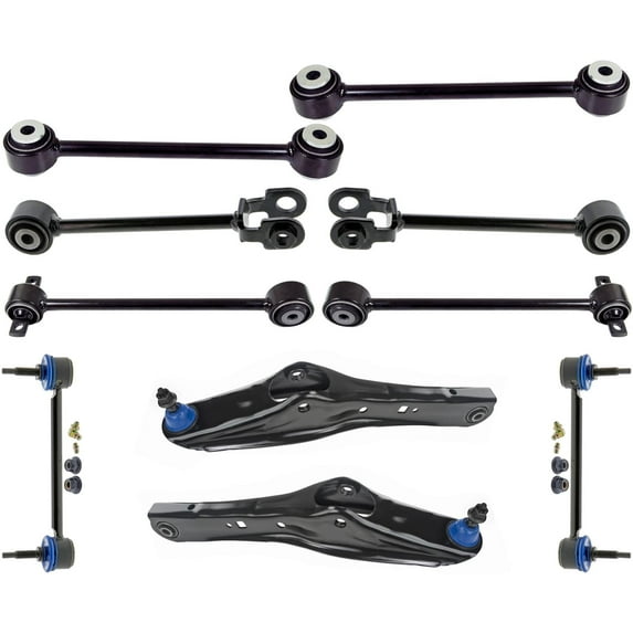 Rear Lower & Upper Control Arms & Sway Bar Links For Ford Expedition 2007-2017