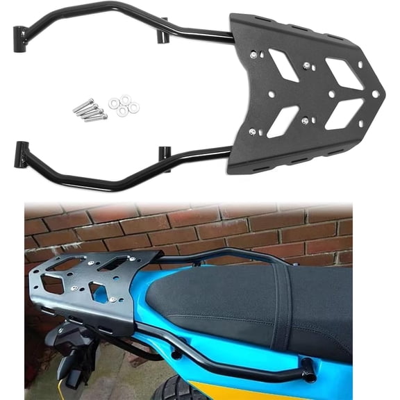 Rear Luggage Cargo Rack for  Tenere 700 XTZ700 2018-2025 Black Carbon Steel Motorcycle Accessory