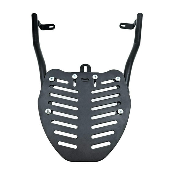 Rear Luggage Rack Carrier Electric Bike Rack Cargo Carrier Iron Material Fits Most Electric Bike Riders