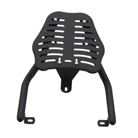 Rear Luggage Rack Carrier Motorcycle Luggage Rack, Accommodate Suitcases, Tail Boxes and Takeaway Boxes Durable Shelf Rear Carrier