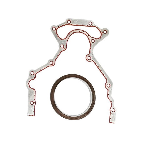 Rear Main Bearing Gasket Set - Compatible with 2006 Hummer H2 6.0L V8
