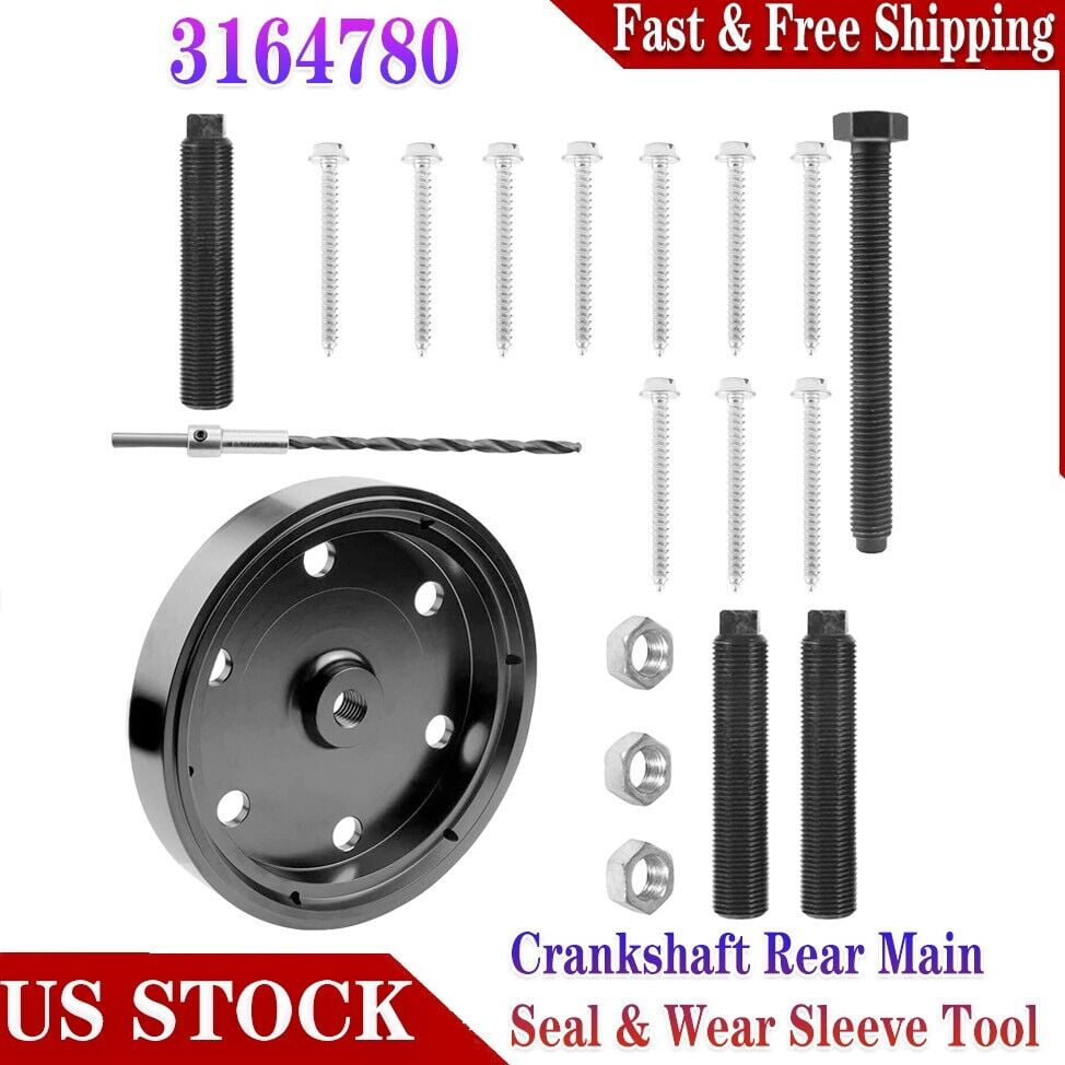 Rear Main Seal & Wear Sleeve Installer for Cummins ISX QSX ISX15 ISX12