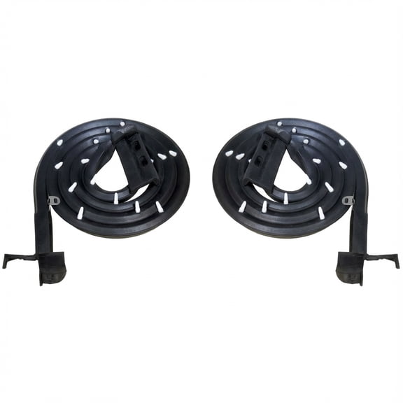 Rear Molded Door Seals with Clips For Buick Invicta 1961-1962 - LM 21-L/R