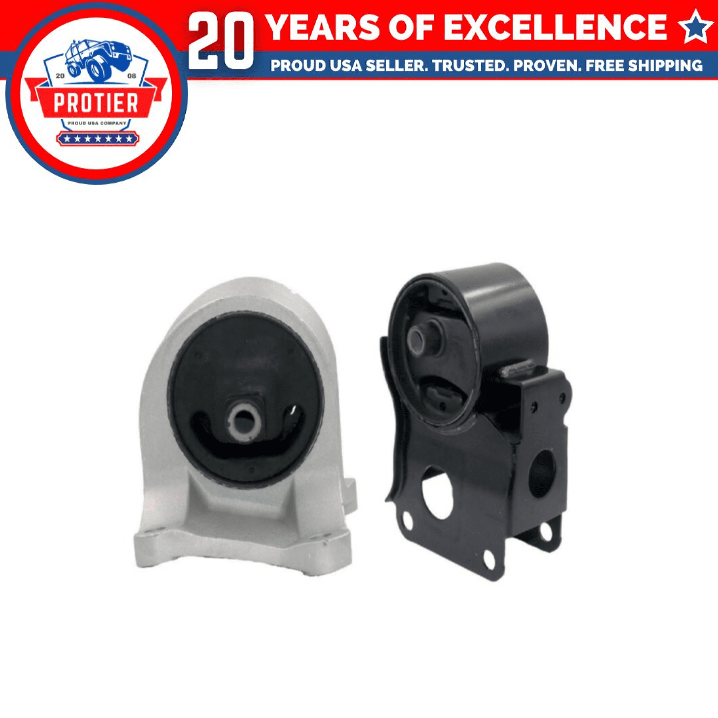 Cooper Bussmann Electrical Transformers Complete 4-Piece Engine & Transmission Mount Set For 2007-2016 Nissan Altima 2.5L With CVT/Auto (Part Kit A4339) Engine Mounts - Foto 3