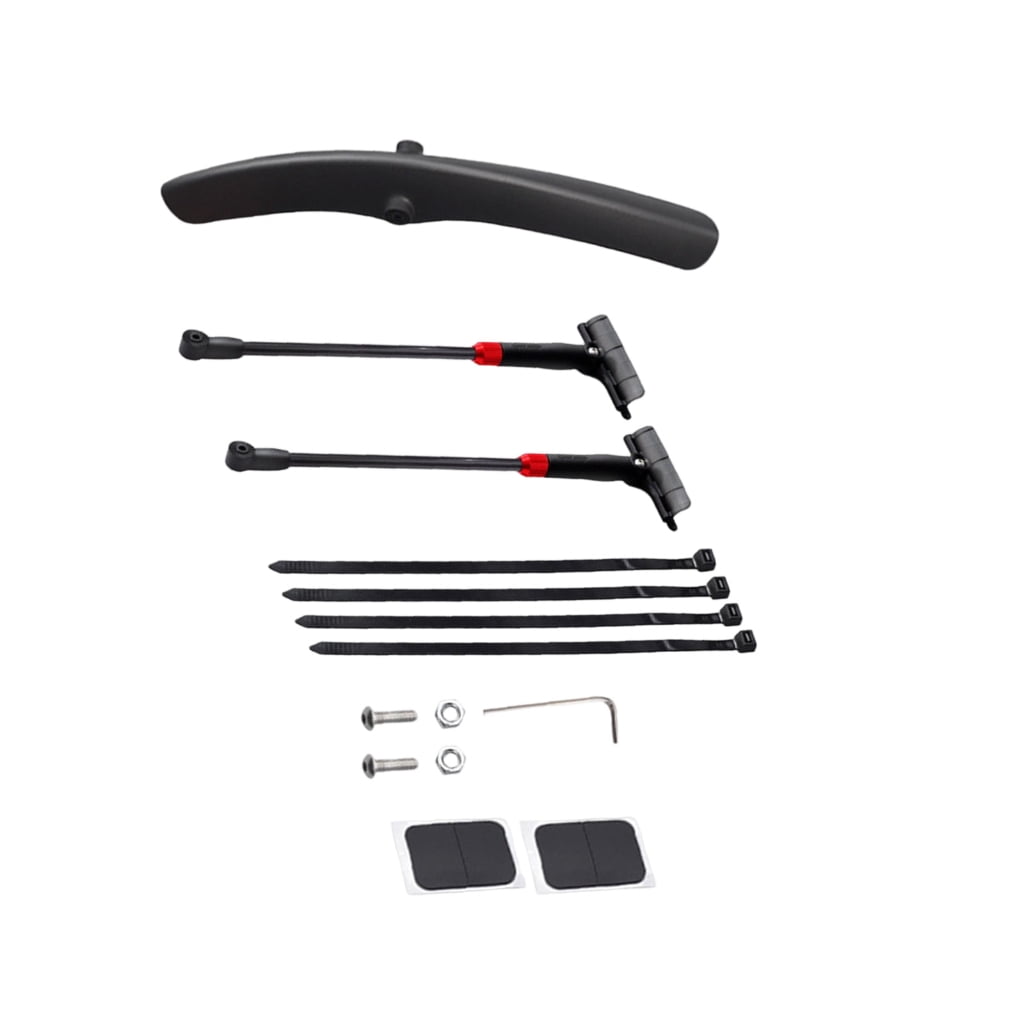 Rear Mud Guards with Taillight Light Weight Bike Mudguard for Mountain ...