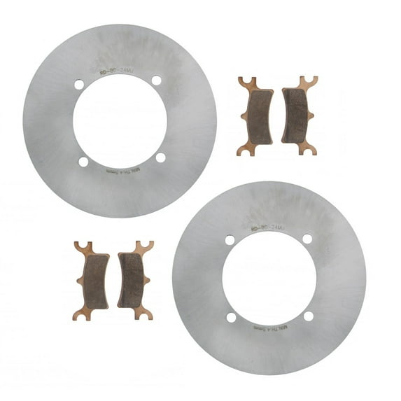 2015 Polaris Sportsman 570 Forest Quad Rear MudRat Brake Rotors & Brake Pads
