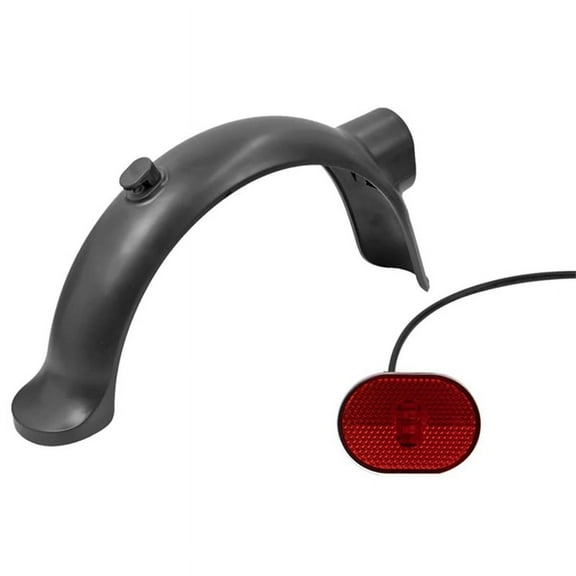 Rear Mudguard Tail Light Mud Guard Skateboard Fenders for Mi4/4 Pro Electric Scooter Replacement Parts