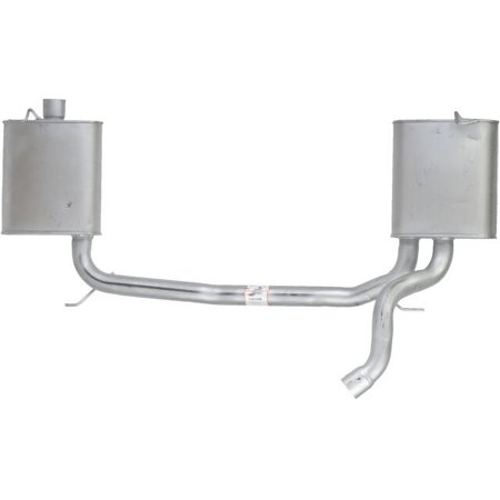 Rear Muffler - Compatible with 1998 - 2000 Volvo V70 AWD 2.3L 2.4L 5-Cylinder Turbo 1999