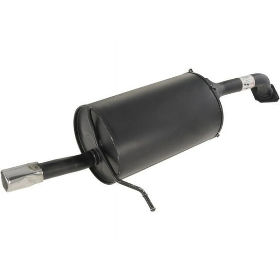Rear Muffler - Compatible with 1999 - 2001 Mazda Protege 2000