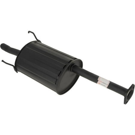 Rear Muffler - Compatible with 2001 - 2005 Honda Civic Coupe 1.7L 4-Cylinder SOHC 2002 2003 2004