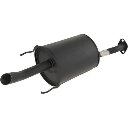 Rear Muffler - Compatible with 2001 - 2005 Honda Civic Sedan 1.7L 4-Cylinder SOHC 2002 2003 2004