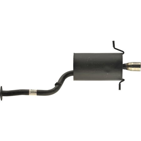 Rear Muffler - Compatible with 2002 - 2004 Subaru Impreza 2.5L 4-Cylinder 2003