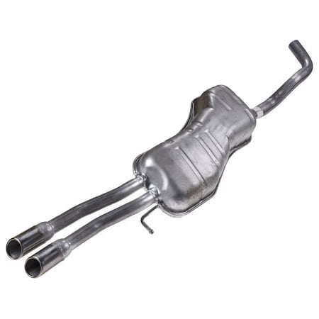 Rear Muffler - Compatible with 2002 - 2004 Volkswagen Jetta 2.8L V6 BDF 2003