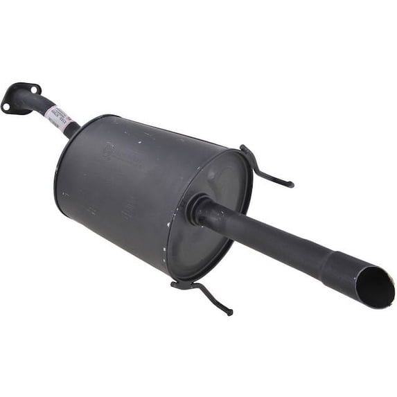 Rear Muffler - Compatible with 2002 - 2005 Honda Civic Coupe 1.7L 4-Cylinder SOHC 2003 2004