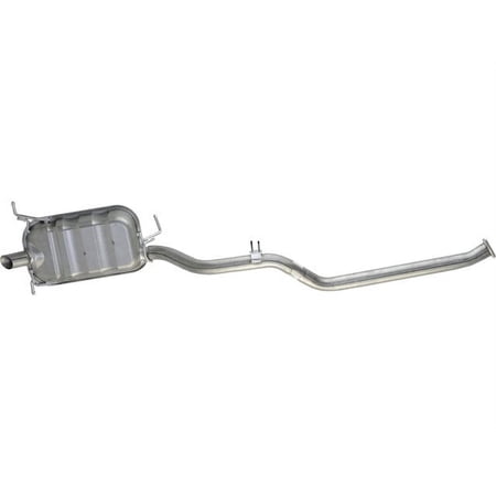 Rear Muffler - Compatible with 2003 - 2006 Hyundai Santa Fe 3.5L V6 (From 6/25/2003) 2004 2005