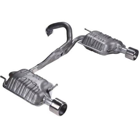 Rear Muffler - Compatible with 2003 - 2006 Hyundai Tiburon 2.7L V6 (From 6/2003) 2004 2005