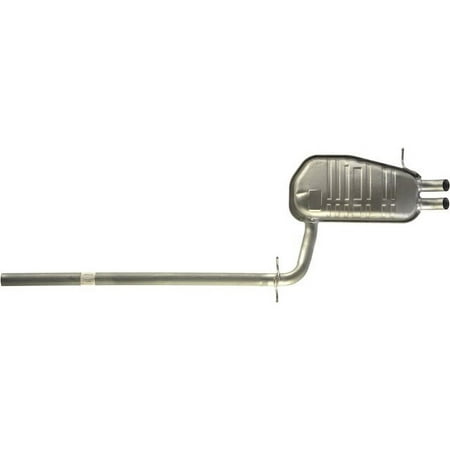 Rear Muffler - Compatible with 2003 - 2006 Volvo XC90 2.5L 2.9L 2.5L Turbocharged 2004 2005