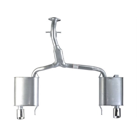 Rear Muffler - Compatible with 2006 - 2013 IS250 Base Sedan 2.5L V6 4GR-FSE 2007 2008 2009 2010 2011 2012