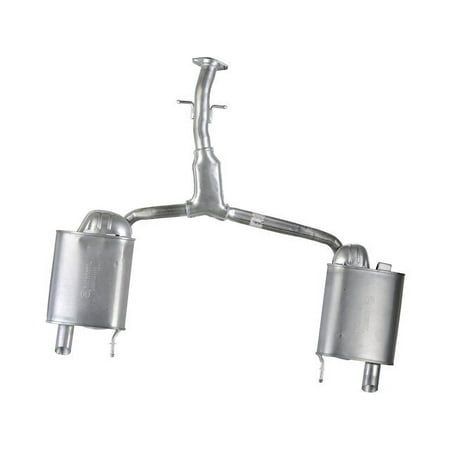 Rear Muffler - Compatible with 2009 - 2013 IS350 Base Sedan 3.5L V6 2GR-FSE 2010 2011 2012