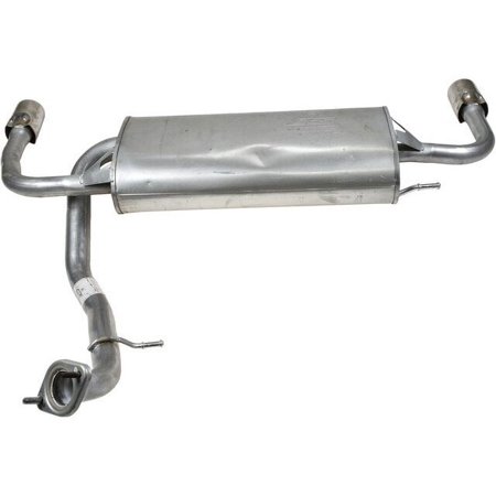 Rear Muffler - Compatible with 2010 - 2013 Mazda 3 Hatchback 2.5L 4-Cylinder 2011 2012
